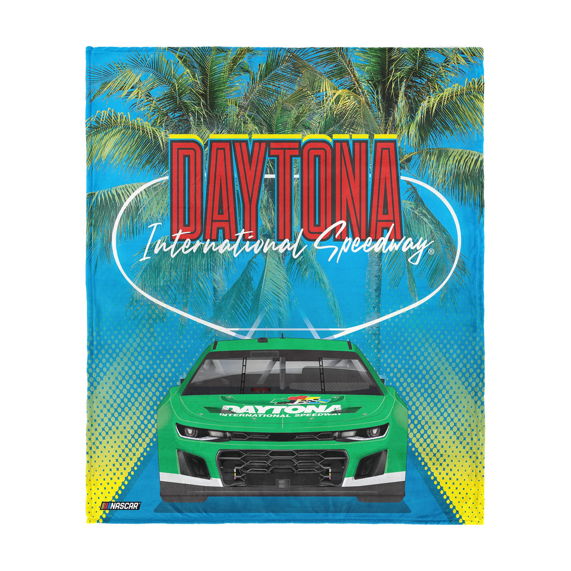 Nascar Silk Touch Throw Blanket 50x60 inches, DAYTONA, hi-res image number 0