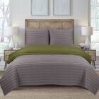 Jersey Knit Blue Stripe Comforter Set, , alternate image number null