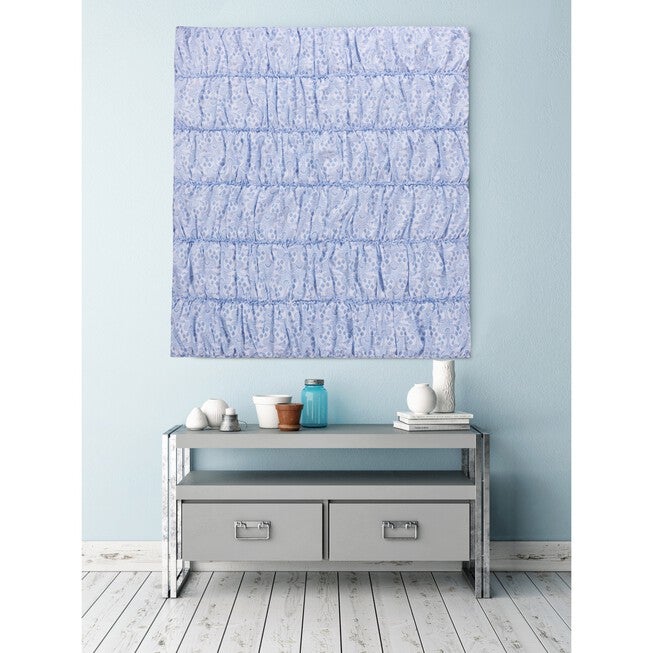 Helena Ruffle Quilted Throw Blanket, , alternate image number null