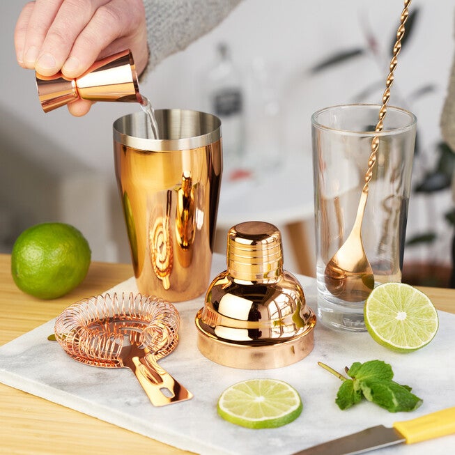 Copper Barware Set By True, , alternate image number 2