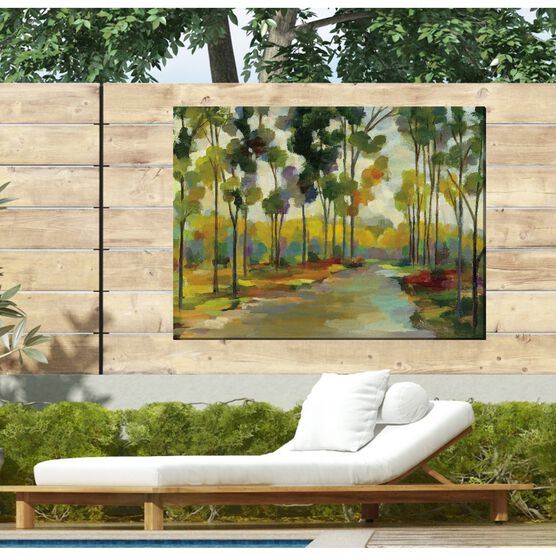 Distant Forest Outdoor Wall Art, , on-hover image number null