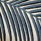 New York Botanical Garden® Indoor/Outdoor Raffia Embroidered Palm Frond Decorative Throw Pillow 12X20, Turq Multi, , alternate image number null