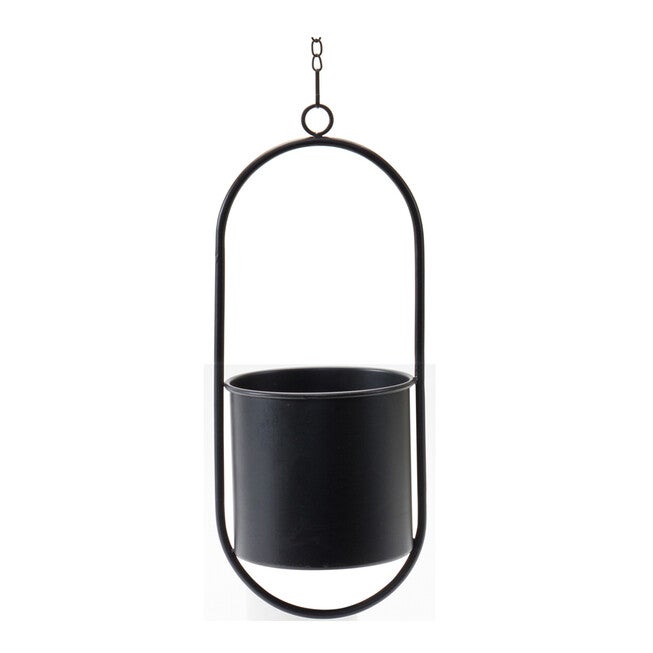 Modern Hanging Planter With Frame (Set Of 2), , alternate image number 3