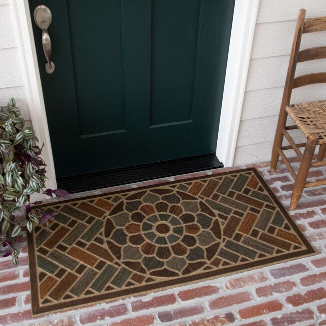 Ornamental Grain Door Mat, , alternate image number null