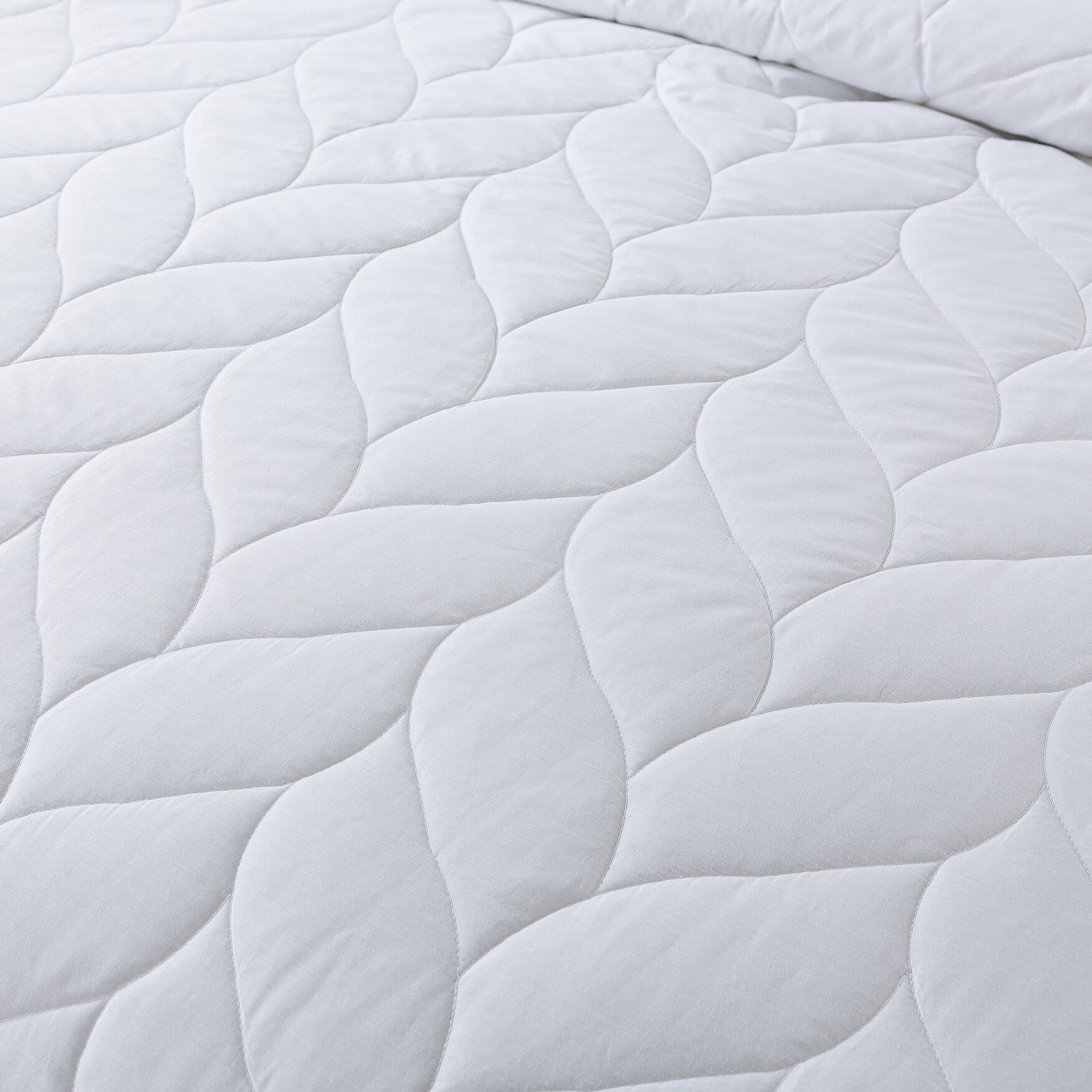 Antimicrobial Cotton White Duck Down Blanket Blankets, , on-hover image number 1