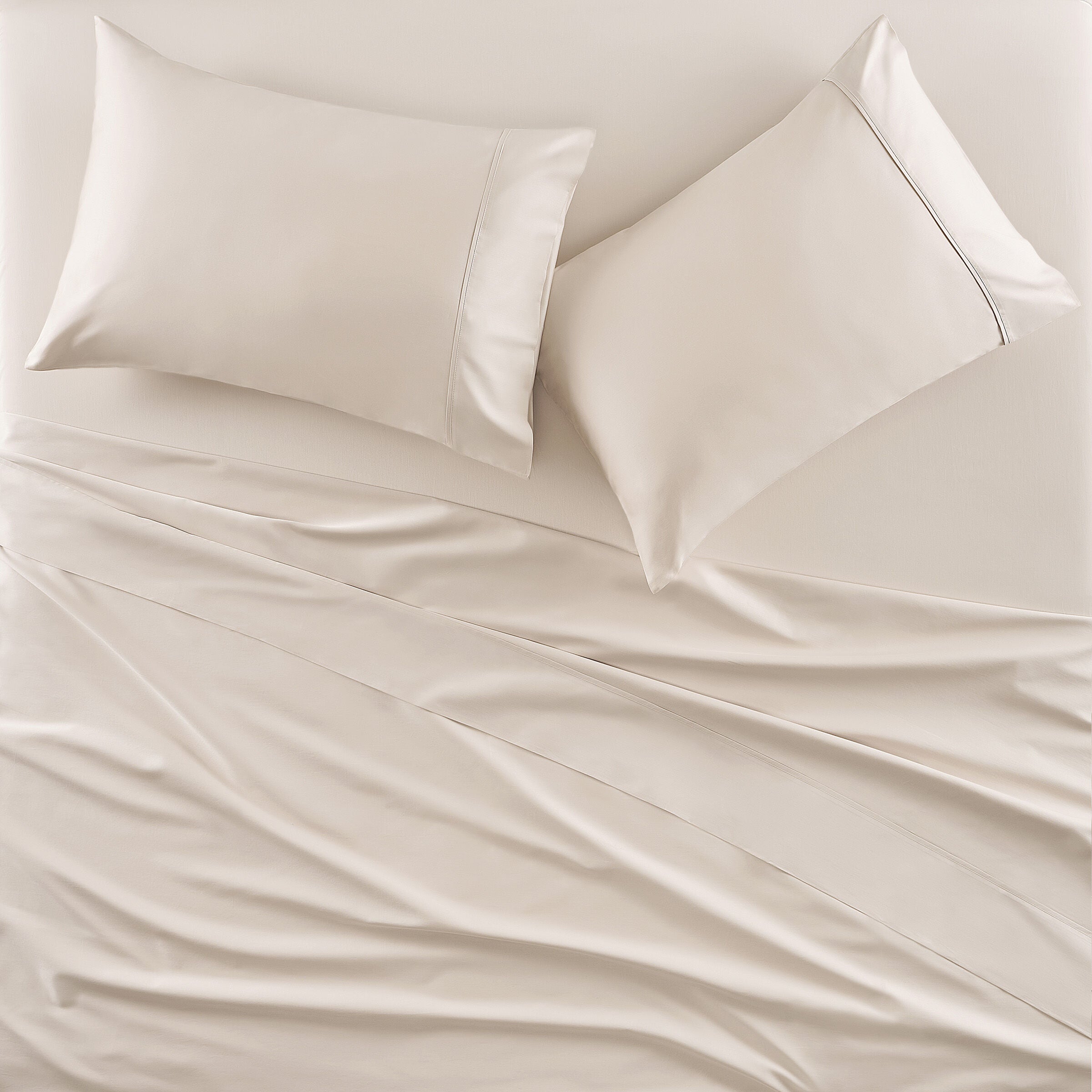 PREMIER SATEEN SHEET SET, SHELL PINK, hi-res image number 0