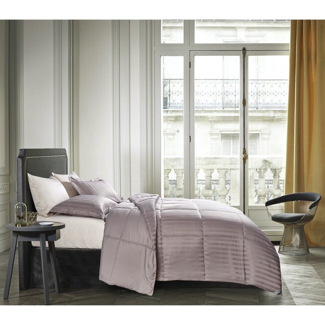 Kathy Ireland 3-PC Reversible Down Alternative Comforter, Taupe, , alternate image number null