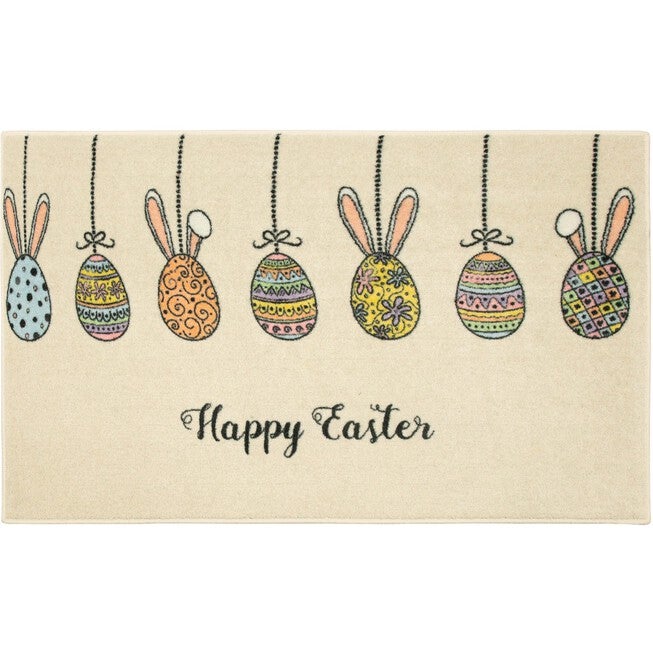 Easter Ornaments Multi Kitchen Rug, MULTI, hi-res image number 0