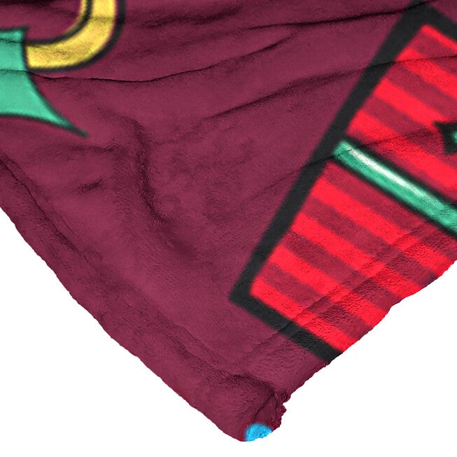 Wb Friends Christmas Pattern Silk Touch Throw Blanket, , alternate image number null