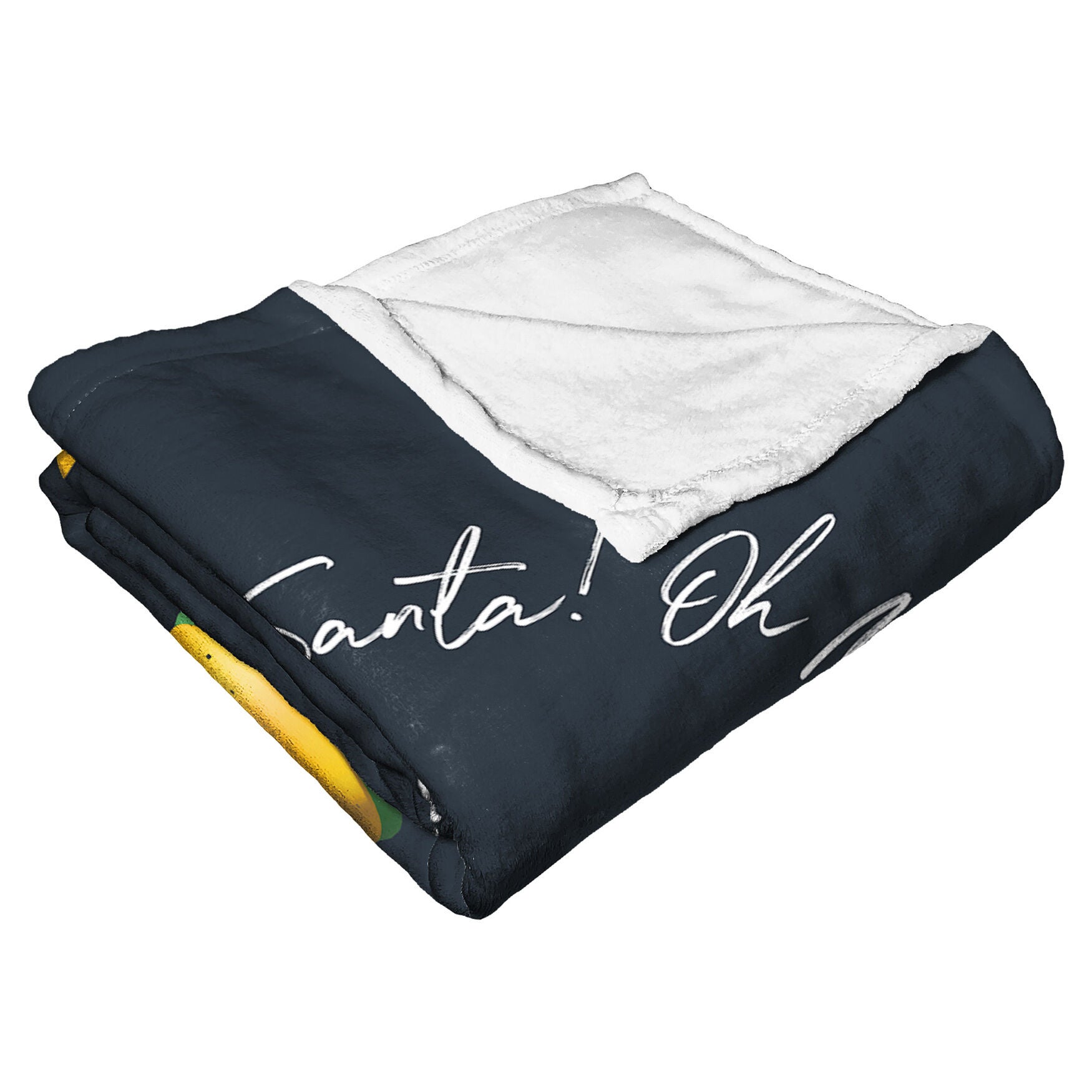 Wb Elf Omg Santa Silk Touch Throw Blanket, , alternate image number 4