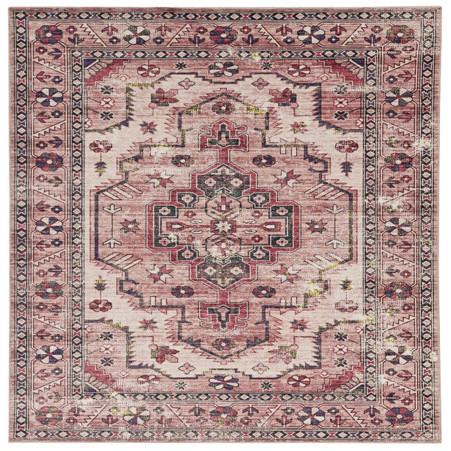Washable Marcie Ivory/Pink Rug, IVORY, hi-res image number null