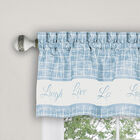 Live, Love, Laugh Window Curtain Tier Pair and Valance Set - 58x24, , alternate image number 10