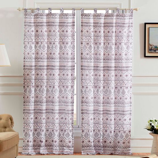 Denmark Curtain Panel Pair , MULTI, hi-res image number null
