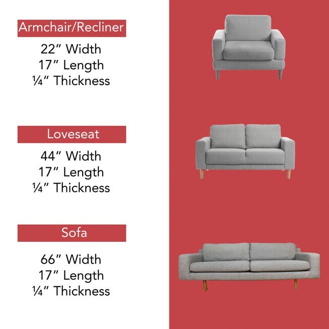 Adjustable Cushion Support Seat Savers, Recliner, , alternate image number null