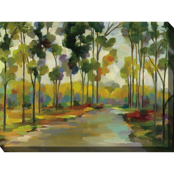 Distant Forest Outdoor Wall Art, MULTI, hi-res image number null