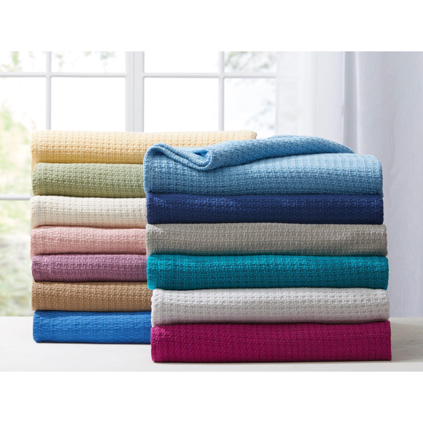 BH Studio Cotton Blanket, CHOCOLATE, hi-res image number 0