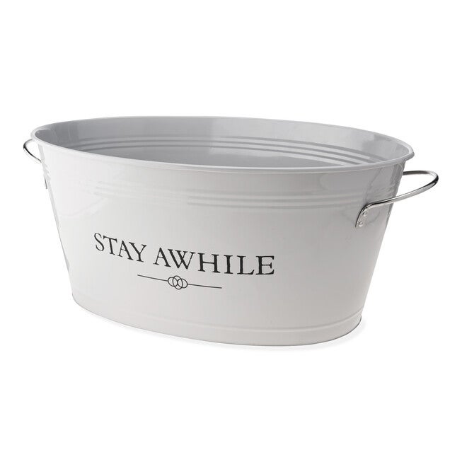 Stay Awhile Metal Drink Tub, , alternate image number null