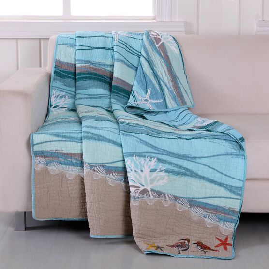 Maui Quilted Throw Blanket, MULTI, hi-res image number null