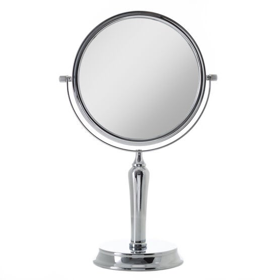 Anaheim 9'' Rotating Countertop Mirror, CHROME, hi-res image number null