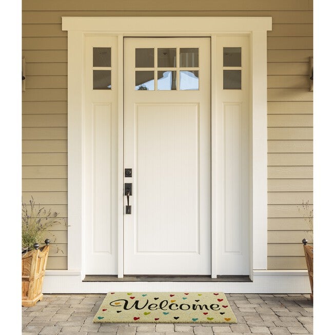 Welcome Hearts Doormat, , alternate image number null