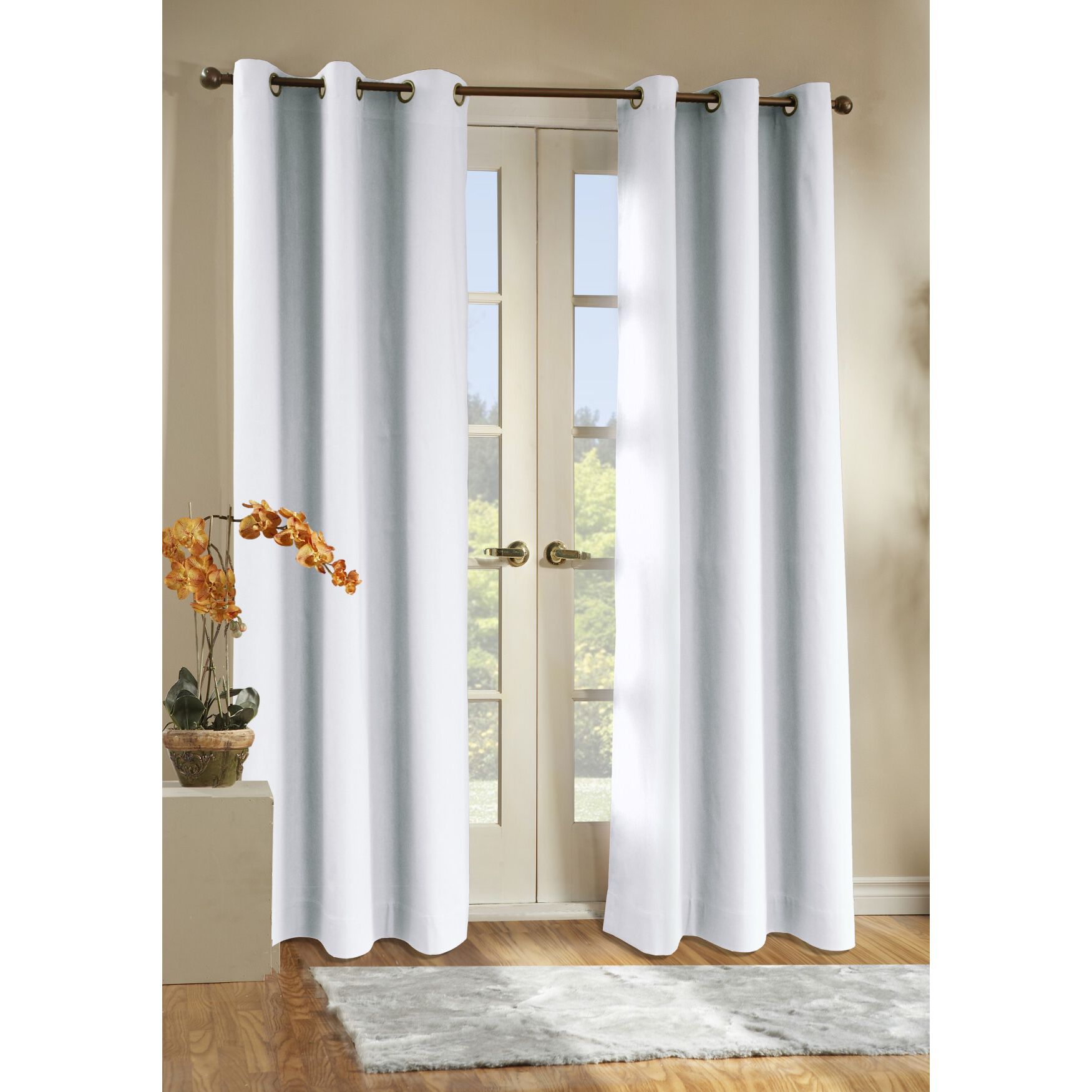 Weathermate Room Darkening Grommet Curtain Panel Pair, , alternate image number 38