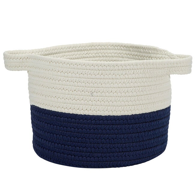 Raindrop Navy Basket, NAVY, hi-res image number null