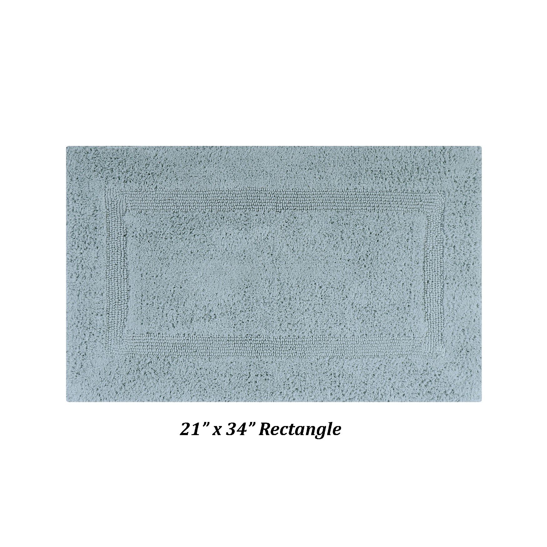 Lux Collections Bath Mat Rug 21 inches X 34 inches Rectangle, , on-hover image number 1