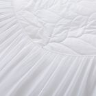 Cotton Quilted Dual Chamber 1.5 In. Feather Topper Mattress Toppers, , alternate image number null