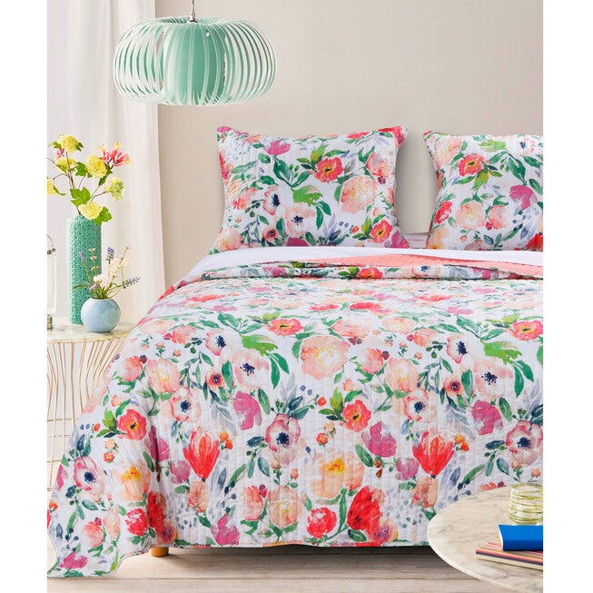 Blossom Quilt Set , FLORAL, hi-res image number 0