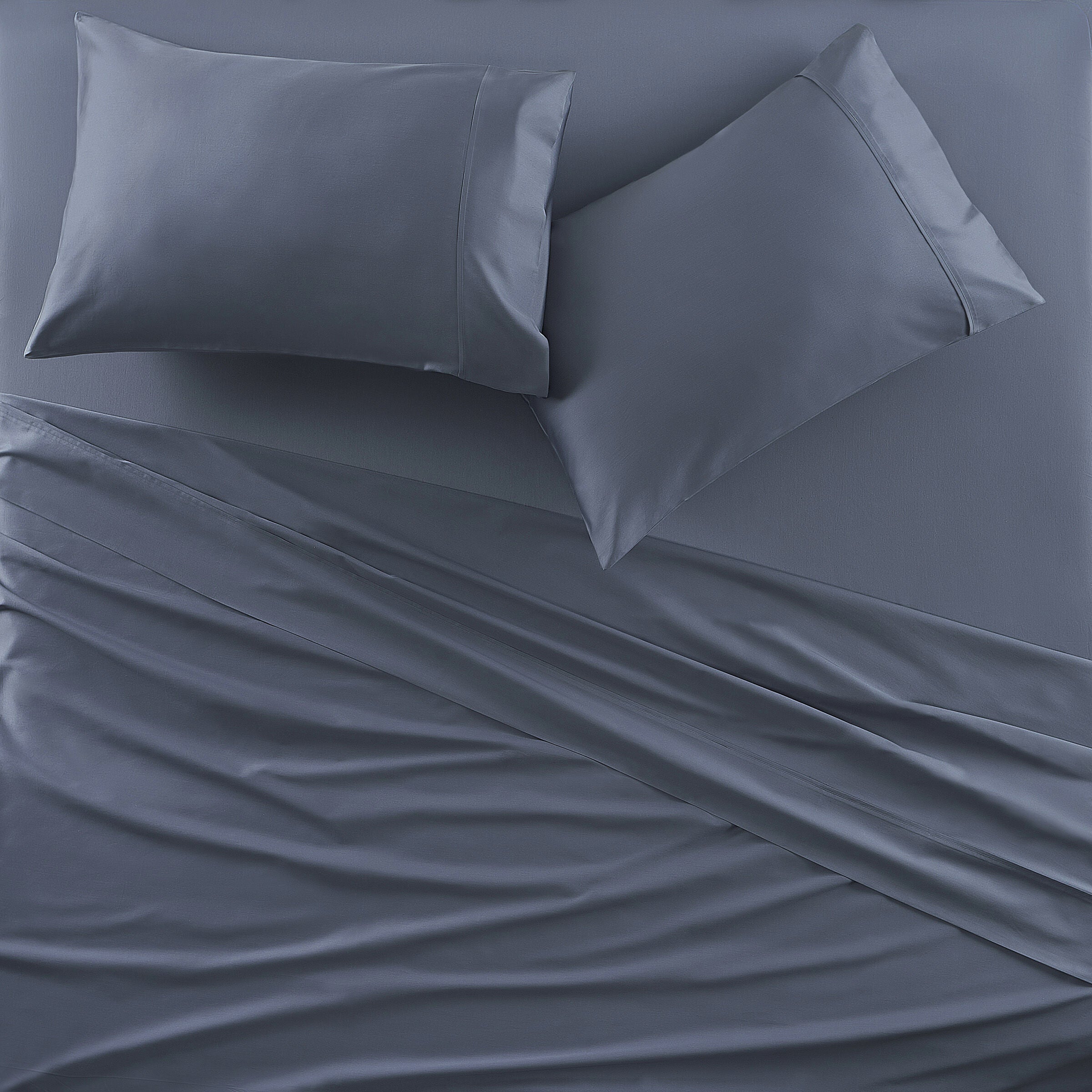 PREMIER SATEEN PILLOW CASE PAIR, ATLANTIC BLUE, alternate image number 1