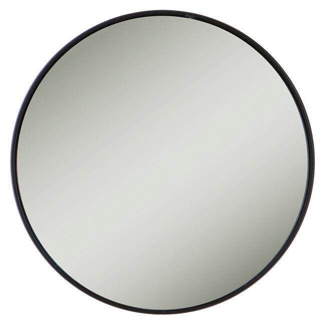 3.5'' Compact Round Spot Mirror, BLACK, hi-res image number 0