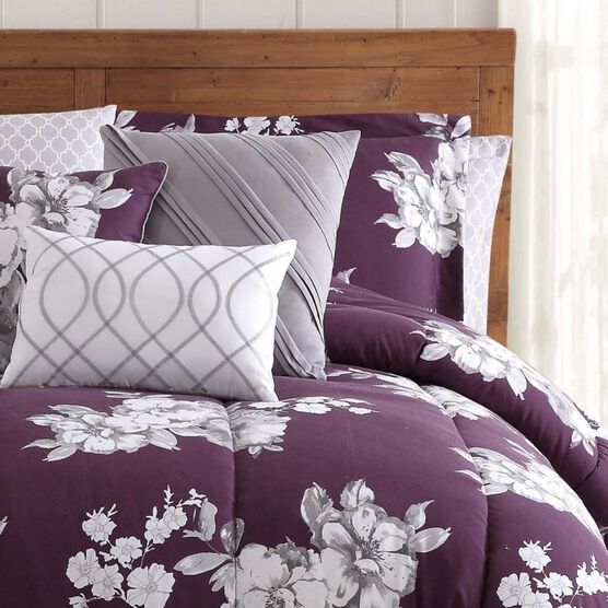 Peony Garden Floral Comforter Set, , alternate image number null