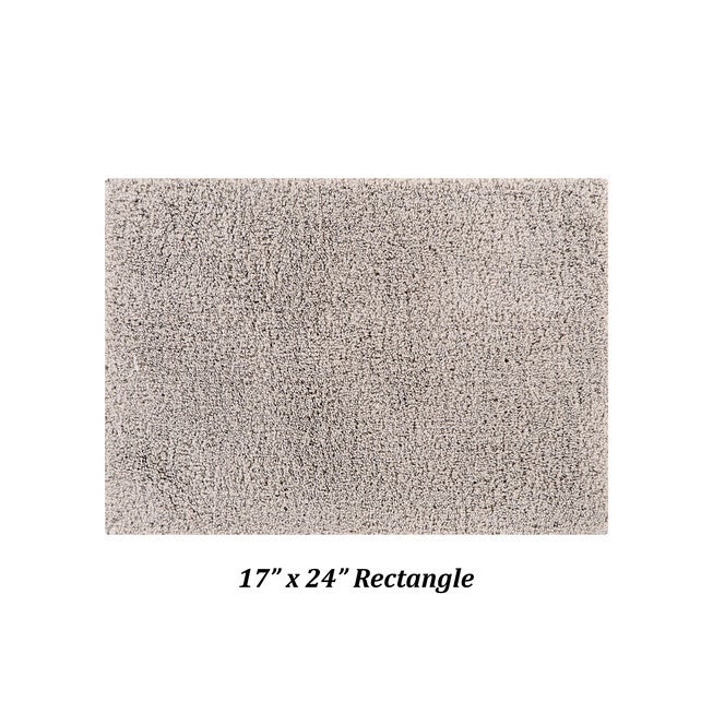 Micro Plush Collection 100% Polyester 17 inches X 24 inches Rectangle Bath Rug, , on-hover image number 1