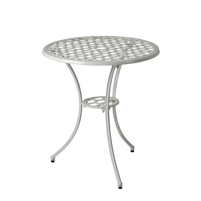 Vashon Aluminum 3-piece Bistro Set in White, , alternate image number null