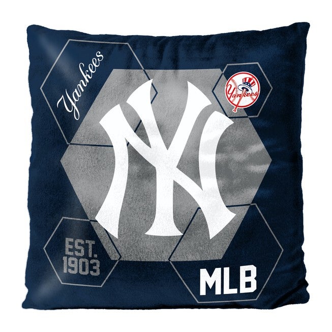Yankees Velvet Reverse Pillow, MULTI, hi-res image number null