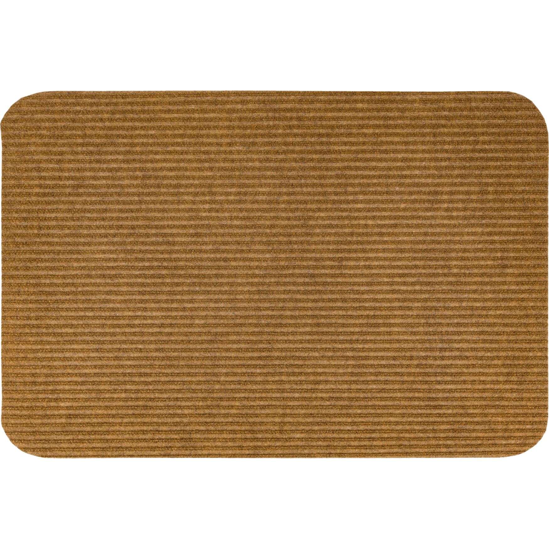 Ribbed Utility Mat Door Mat, TAN, hi-res image number 0