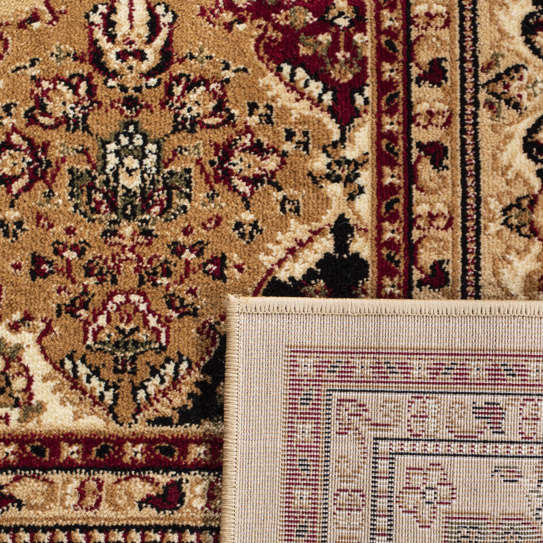 Lyndhurst 221 Multi / Beige 2'-3 inches X 4' Accent Rug, , alternate image number 3