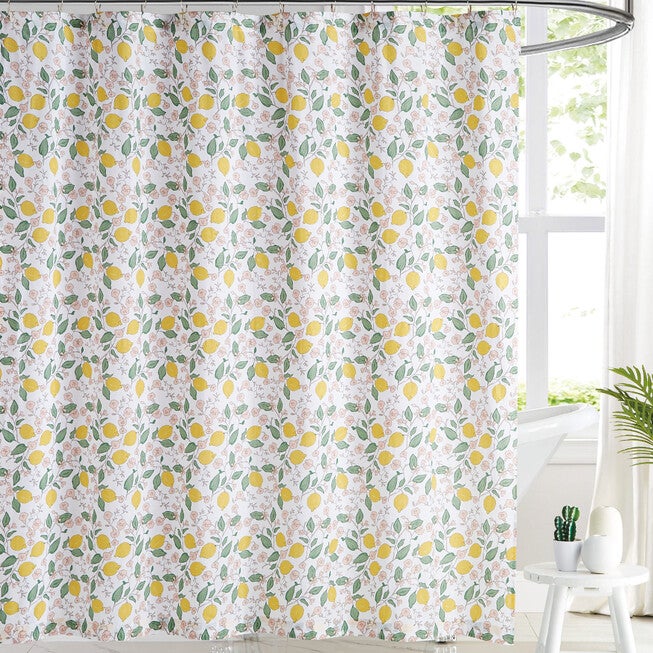 Brooklyn Loom Verbena Shower Curtain, MULTI, hi-res image number 0