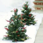 3' Pre-Lit Decorated Stake Tree, MULTI, hi-res image number null