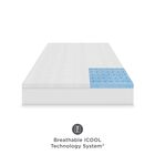 SensorPEDIC 2-Inch Prime Gel-Infused Memory Foam Mattress Topper, , alternate image number null