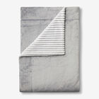 RIBBED BLANKET, SILVER, hi-res image number null
