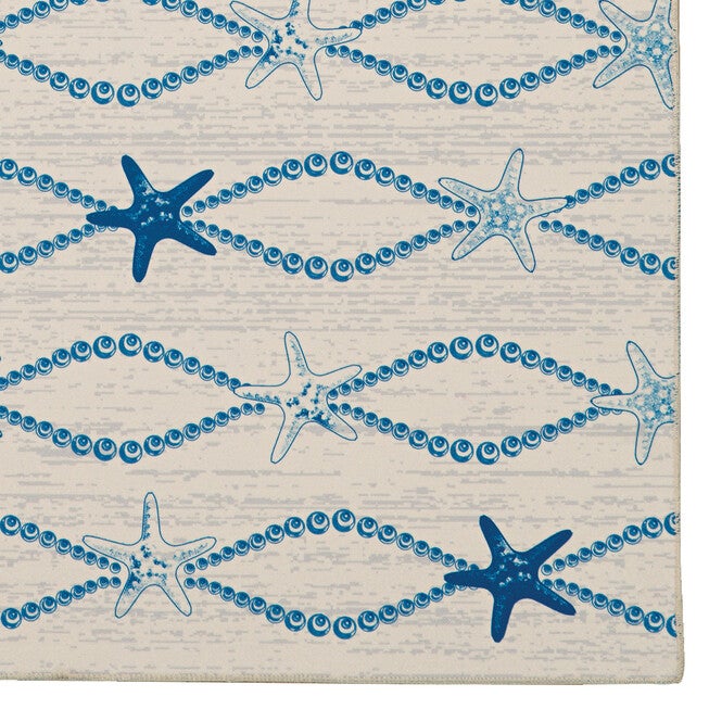 Washable Layne Ivory/Blue Rug, , alternate image number null