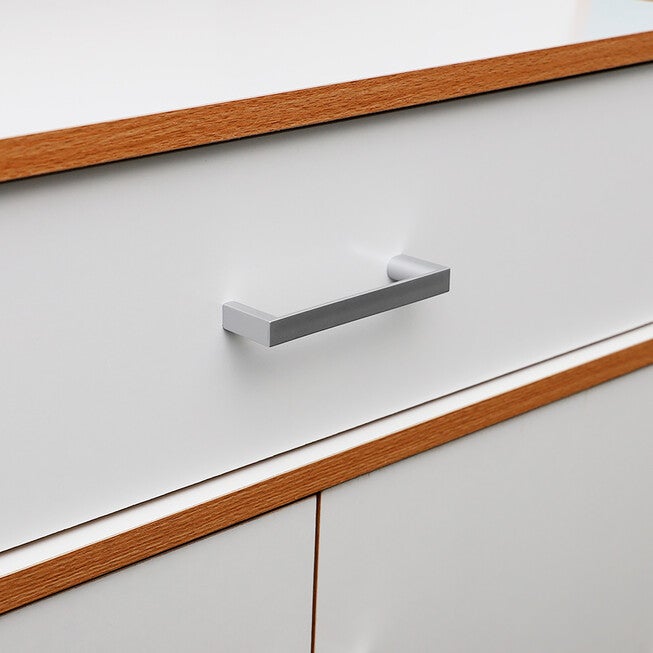 Home Basics Large Wood Microwave Cabinet, , alternate image number null