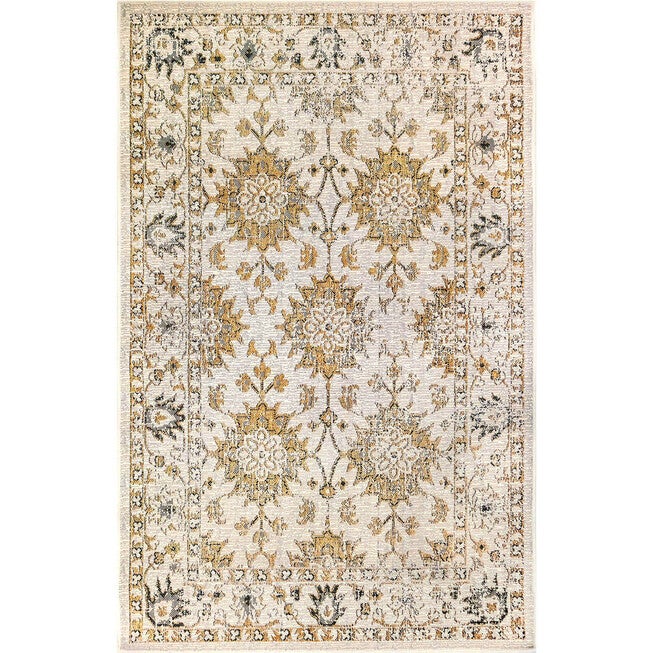 Liora Manne Carmel Vintage Floral Indoor/Outdoor Rug, SAND, hi-res image number null