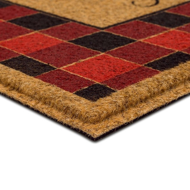 Oh Deer Antlers Door Mat, , on-hover image number 1