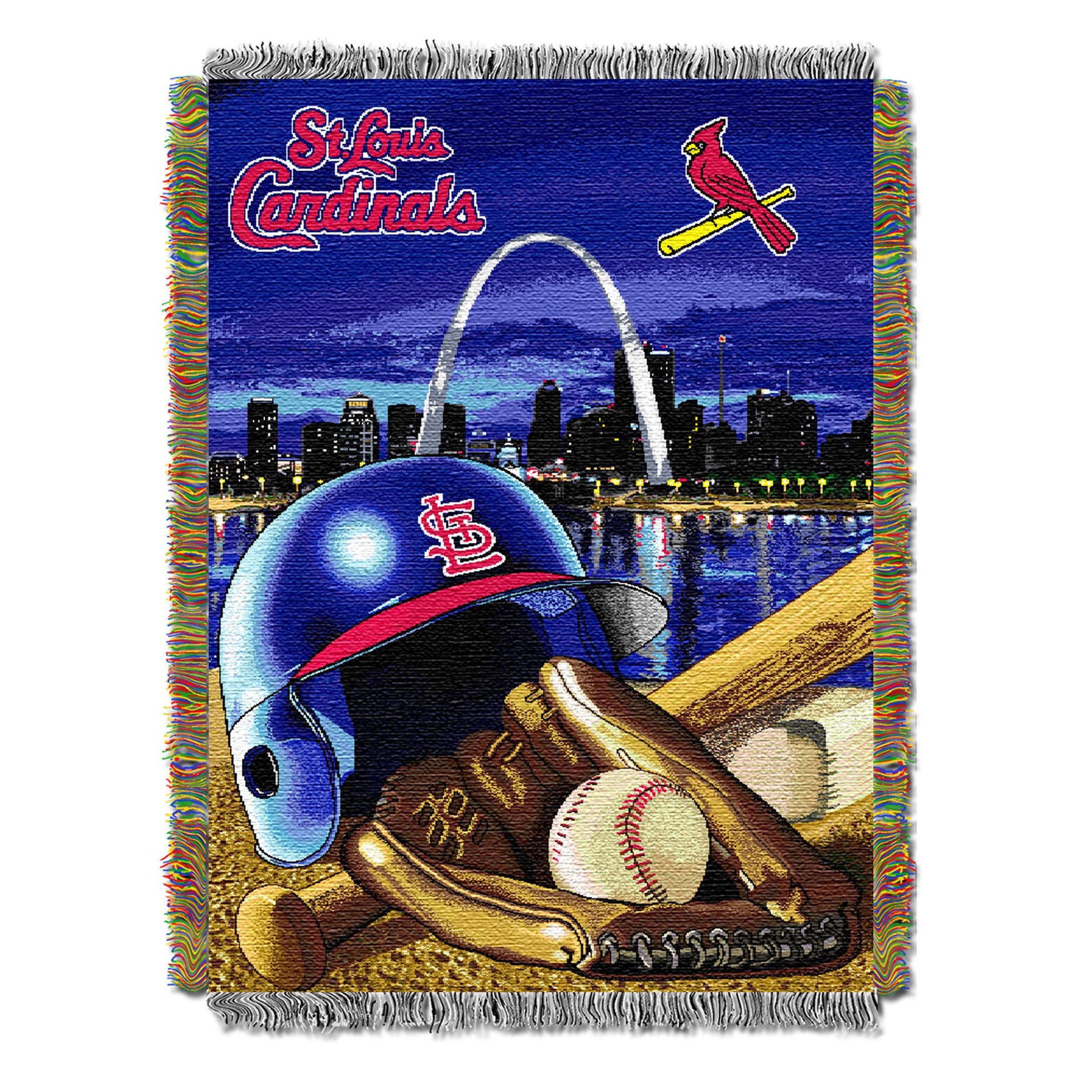 Cardinals HomeField Advantage Throw, MULTI, hi-res image number 0