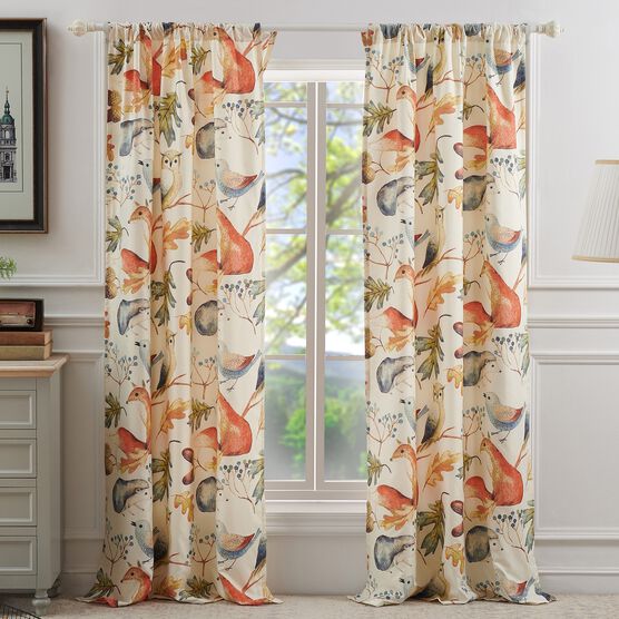 Willow Curtain Panel Pair , MULTI, hi-res image number null