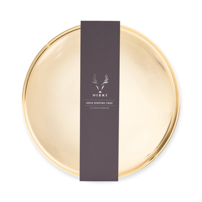 Round Gold Serving Tray, , alternate image number 5
