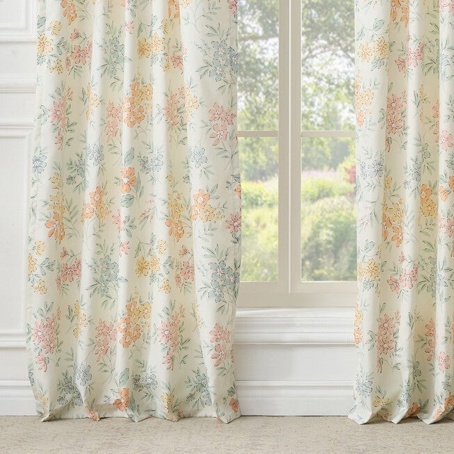 Greenland Home Fashions™ Chloe Window Curtain Panels, Set of 2, PASTEL, hi-res image number 0