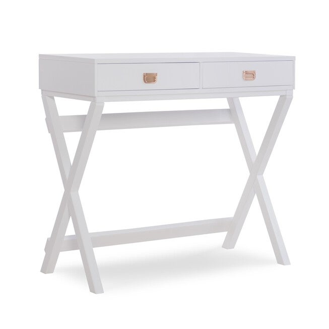 Peggy White Writing Desk, , alternate image number null